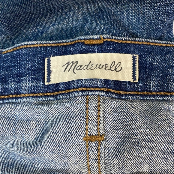 Madewell Men’s Slim Straight Medium Wash Blue Denim Jeans Size 29 - Picture 2 of 8